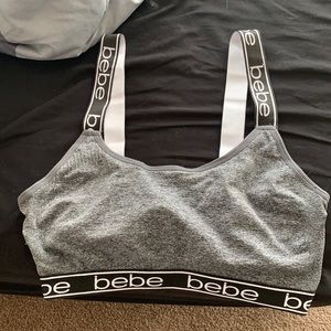 BEBE Gray Bralette